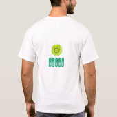 Shirt Vegan Ahimsa Kiwi (Achterkant)