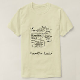 Shirt Vermilion Parish Louisiana Cities & Places