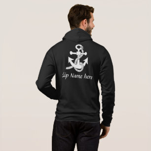 Shirt - Verzendanker met naam (achter)