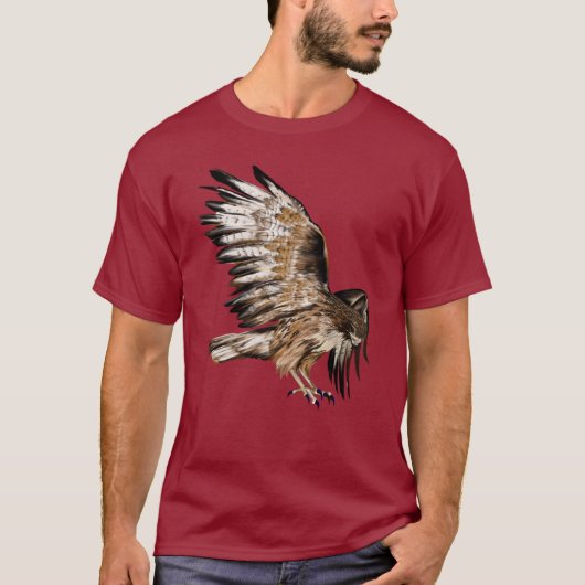 Shirt vliegende Hawk (Voorkant)