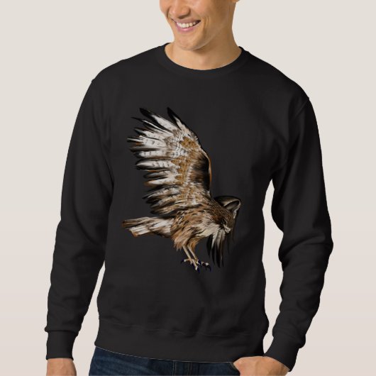 Shirt vliegende Hawk (Voorkant)