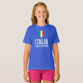 Shirt Voetbal Italië (Voorkant volledig)