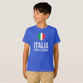 Shirt Voetbal Italië (Voorkant volledig)