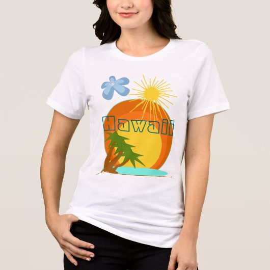 Shirt voor bestemmingsventilatie - Hawai... - (Voorkant)
