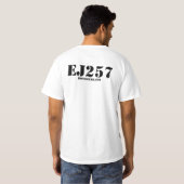 Shirt voor betere prestaties en raceonderdelen (Achterkant volledig)