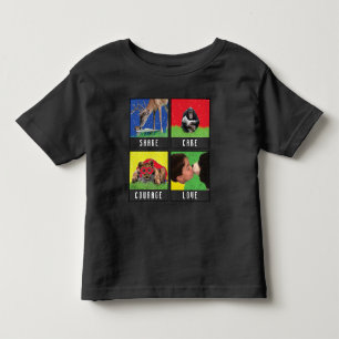 Shirt voor dierenaanmoediging personaliseren