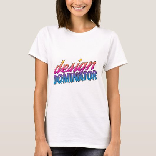 Shirt voor Dominator Gradation-ontwerp (Voorkant)