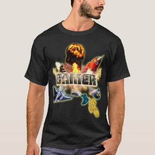 Shirt voor games: Videogame-thema (gamer op het we