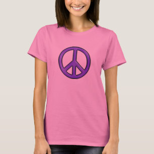 Shirt voor hoes met lange hoes voor vredessignalis
