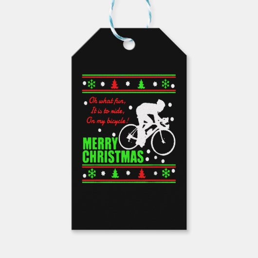 Shirt voor kerstmis cadeaulabel (Voorkant)