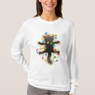 Shirt voor Kerstmis Lampoon Griswold Cat in licht