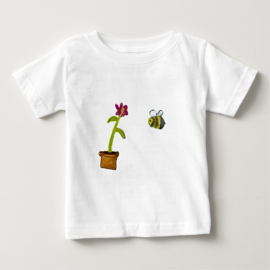 Shirt voor kinderen met kindertekening (Voorkant)