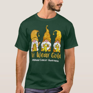 Shirt voor kinderkanker We Draag Gold Ribb