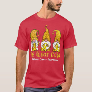 Shirt voor kinderkanker We Draag Gold Ribb