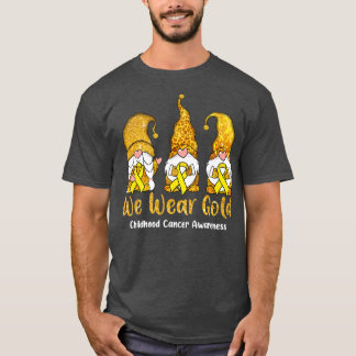Shirt voor kinderkanker We Draag Gold Ribb