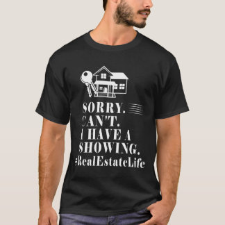 Shirt voor makelaar in onroerend goed