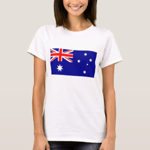 Shirt voor vrouwen T met vlag van Australië