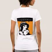 Shirt voor vrouwenskipatrouilles (Achterkant)