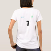 Shirt vrouwenvoetbalteam (Achterkant)