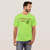 shirt "Watermeloenen Rock" Fruit Novelty (Voorkant volledig)