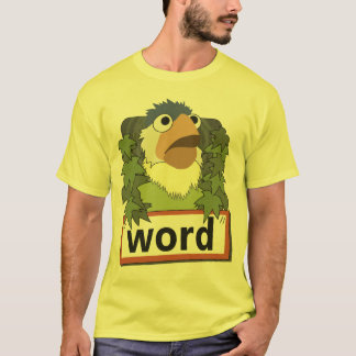 shirt "Word Bird"