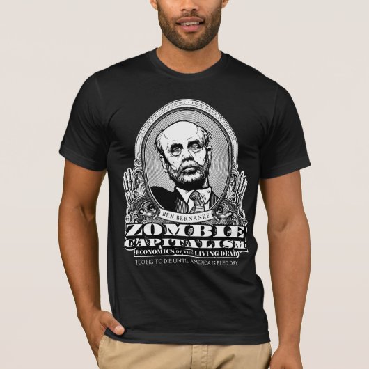 Shirt Zombie Capitalism (Voorkant)