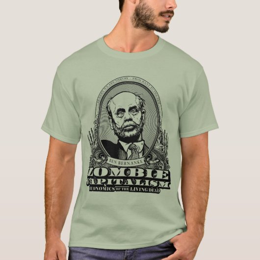 Shirt Zombie Capitalism (Voorkant)