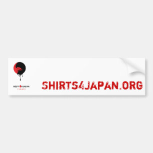 Shirten 4Japan Bumpersticker