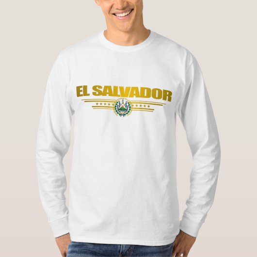 shirten "El Salvador Pride" T-shirt (Voorkant)