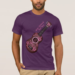 Shirten en jassen voor aangepaste tekst bij Ukulel T-shirt