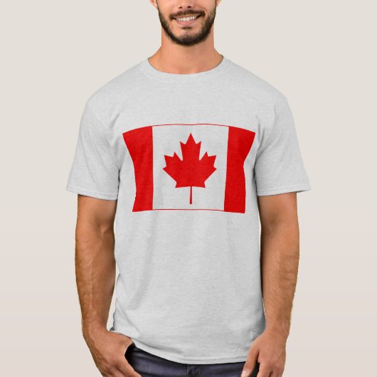 Shirten en producten van de Canadese vlag T T-shirt (Voorkant)