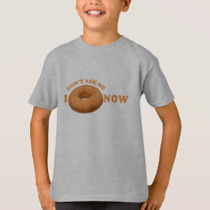 Shirten Humor donut - kies stijl, kleur T-shirt