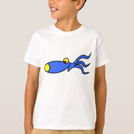 shirten met grappige+octopus t-shirt