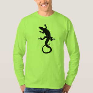 Shirten met hagedikunst Lange beschermhoes Reptiel T-shirt