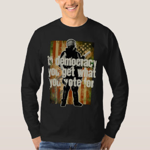 Shirten met oprolkraan T-shirt
