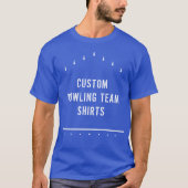 Shirten van Bowling League | Sponsors Logos Ads T-shirt (Voorkant)