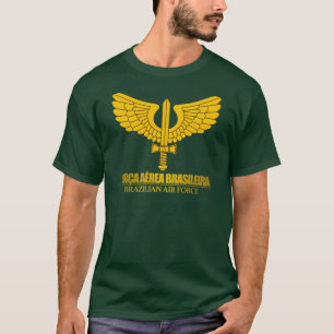 Shirten van de Braziliaanse luchtmacht Emblem T-shirt