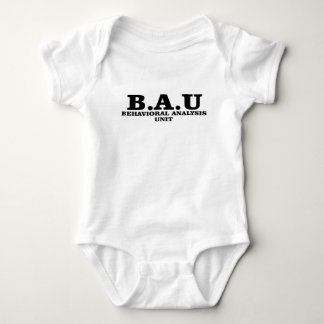 Shirten van de eenheid Misdaad Minds BAU Behaviora Romper