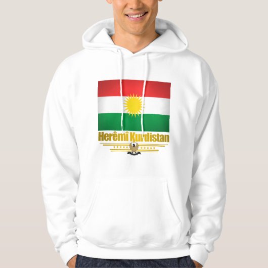 shirten van de Koerdische Pride Hoodie (Voorkant)