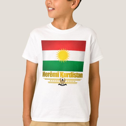 shirten van de Koerdische Pride T-shirt (Voorkant)
