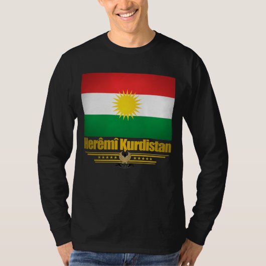 shirten van de Koerdische Pride T-shirt (Voorkant)
