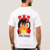 Shirten van de poolliga t-shirt (Achterkant)