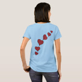 Shirten van de Valentijnse Shirt van de vrouw (Achterkant volledig)