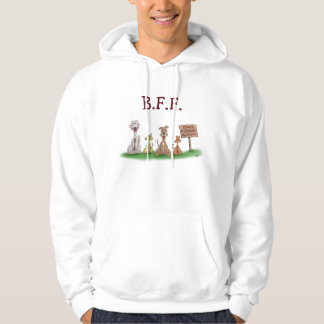Shirten van zweet van cartoons: Beste vrienden For Hoodie
