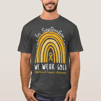 Shirten voor kinderkanker in september t-shirt