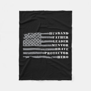 Shirten voor mannen man retro daddy vaders fleece deken
