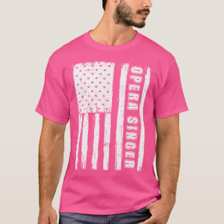 Shirten voor Men American Flag Opera T-shirt