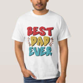 Shirten voor vaders | Beste papa ooit T-shirt