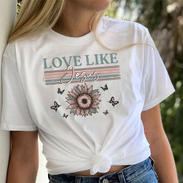 Shirten voor vrouwen, Gift Christelijk, Liefde als T-shirt