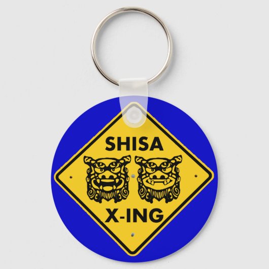Shisa X-ing Sleutelhanger (Voorkant)